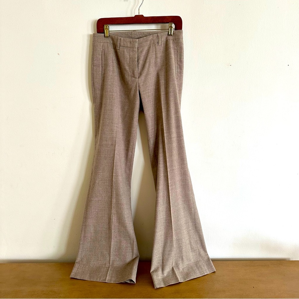 ETRO, wool trouser, size 40 (small) flare and low rise